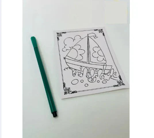 Graphic Coloring Book ( UAE Delivery Time: 1-3 Days )