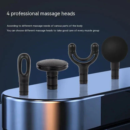 Multi-Function Wireless Mini Massage Gun for Neck & Shoulder Pain Relief ( UAE Delivery Time: 1-3 Days )